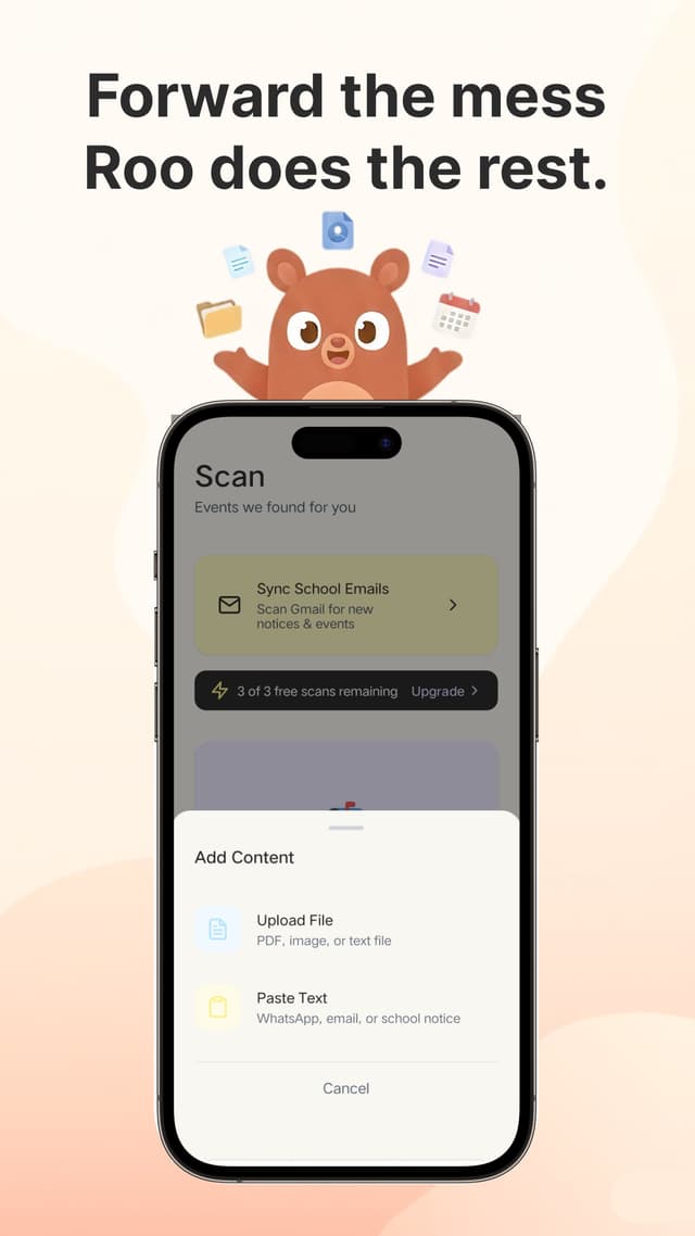Kidoc app - Paste the mess.